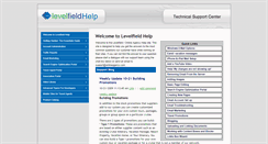 Desktop Screenshot of levelfieldhelp.com