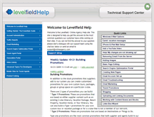 Tablet Screenshot of levelfieldhelp.com